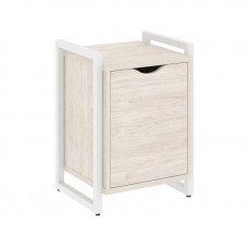 Loft Тумба на регулируемых опорах+фасад VR.L-T2.O Денвер Светлый/Металл Белый 500*460*719