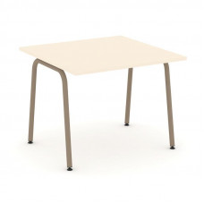 Estetica Стол переговорный ES.PRG-1.1-K Сатин/Металл Латте 980*980*750