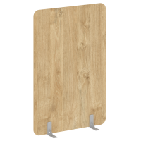 R-line Перегородки на металлических опорах на фетровых подпятниках DP.F-120-180 Тиквуд Светлый/Метал