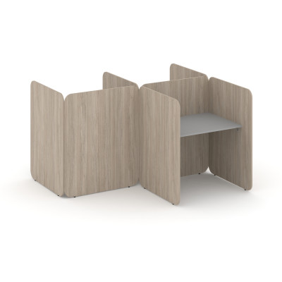 Bell Комплект №7 KCB.K-007 Серый/Дуб Аттик 1614*1800*1200