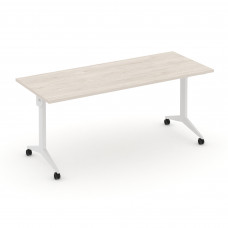 X-Pull Стол складной мобильный X.M-5.7 Денвер Светлый/Металл Белый 1780*720*753