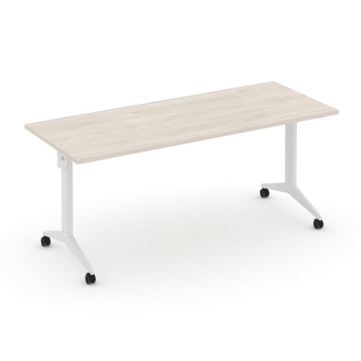 X-Pull Стол складной мобильный X.M-5.7 Денвер Светлый/Металл Белый 1780*720*753