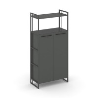 Rift Шкаф 4 ниши широкий RF.SS-43 Антрацит NEW/Металл Антрацит NEW/Черный Ручки 798*396*1648