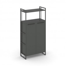 Rift Шкаф 4 ниши широкий RF.SS-43 Антрацит NEW/Металл Антрацит NEW/Черный Ручки 798*396*1648