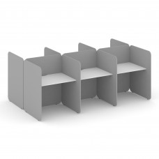 Bell Комплект №6 KCB.K-006 Белый Бриллиант/Серый 2412*1800*1200