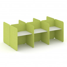 Call center Комплект №6 KC.K-006 Белый/Romeo 07 2412*1800*1200