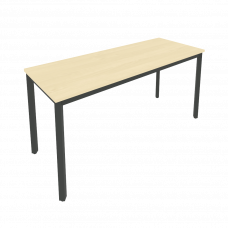 Slim Стол письменный на металлокаркасе С.СП-6.1 Клен/Металл Антрацит 1580*600*750