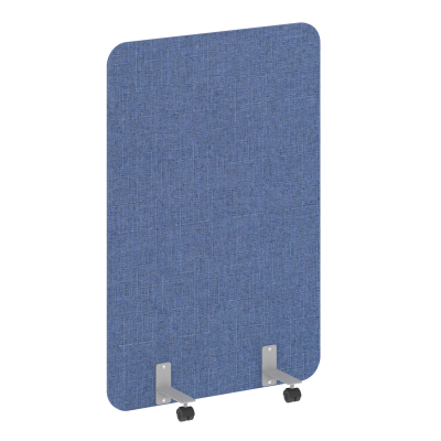 R-line soft Перегородка на металлических опорах, на роликах AP.R-100-150 Romeo 11/Металл Серый 1000*