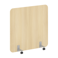 R-line Перегородка на металлических опорах, на роликах DP.R-120-120 Акация Лорка/Металл Серый 1200*1