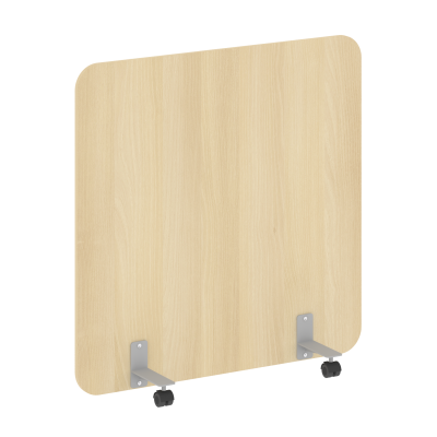 R-line Перегородка на металлических опорах, на роликах DP.R-120-120 Акация Лорка/Металл Серый 1200*1