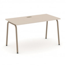 Estetica Стол рабочий ES.SP-3-LK Капучино/Металл Латте 1380*730*750