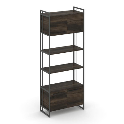 Rift Шкаф 5 ниш широкий RF.SS-54 Дуб Мали/Металл Антрацит/Черный Ручки 798*396*2010