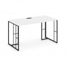 Rift Стол письменный RF.SP-002 Белый Бриллиант/Металл Черный 1180*600*750