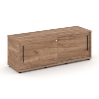 Rift Тумба опорная/приставная RF.TOPD-022 Дуб Табак/Черный Ручки 1432*450*523