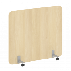 R-line Перегородка на металлических опорах, на роликах DP.R-140-120 Акация Лорка/Металл Серый 1400*1