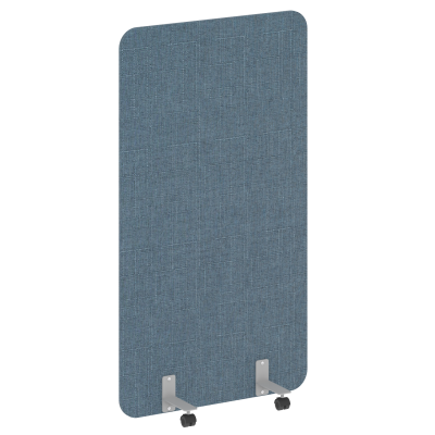 R-line soft Перегородка на металлических опорах, на роликах AP.R-100-180 Romeo 10/Металл Серый 1000*