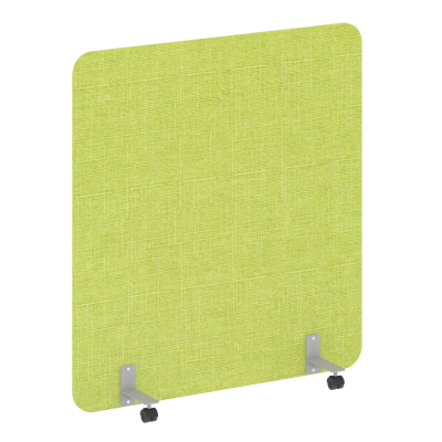 R-line soft Перегородка на металлических опорах, на роликах AP.R-136-150 Romeo 07/Металл Серый 1360*