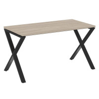 Loft Стол рабочий VR.L-SRX-3.7 Дуб Аттик/Металл Черный 1380*720*750