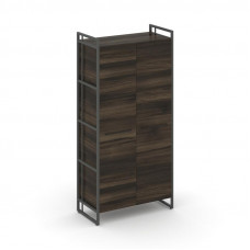 Rift Шкаф 4 ниши широкий RF.SS-41 Дуб Мали/Металл Антрацит/Черный Ручки 798*396*1648