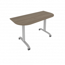 Mobile System Стол складной мобильный СМ-5.1 Вяз Благородный/Металл Серый 1400*650*757