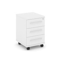 Rift Тумба мобильная усиленная RF.TM-002 Белый Бриллиант/Белый Ручки 416*460*615