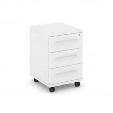 Rift Тумба мобильная усиленная RF.TM-002 Белый Бриллиант/Белый Ручки 416*460*615