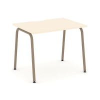 Estetica Стол рабочий ES.SP-1-VK Сатин/Металл Латте 980*730*750
