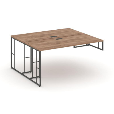 Rift Рабочая станция для опорной тумбы RF.DRSOT-003 Дуб Табак/Металл Антрацит 1380*1232*750