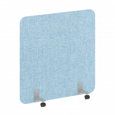 R-line soft Перегородка на металлических опорах, на роликах AP.R-120-120 Romeo 09/Металл Серый 1200*