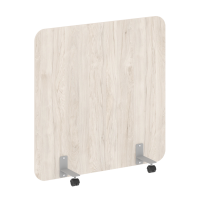 R-line Перегородка на металлических опорах, на роликах DP.R-120-120 Денвер Светлый/Металл Серый 1200