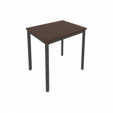 Slim Стол письменный на металлокаркасе С.СП-2.1 Венге Цаво/Металл Антрацит 780*600*750