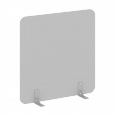 R-line Перегородки на металлических опорах на фетровых подпятниках DP.F-120-120 Серый/Металл Серый 1