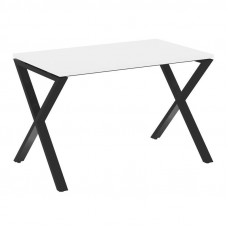 Loft Стол рабочий VR.L-SRX-2.7 Белый Бриллиант/Металл Черный 1180*720*750