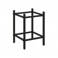 Loft Угловой проходной модуль VR.L-SL.UPK-1.1.1 Металл Черный 446*446*636