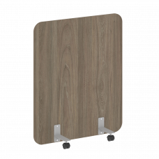 R-line Перегородка на металлических опорах, на роликах DP.R-100-120 Вяз Благородный/Металл Серый 100