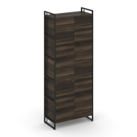 Rift Шкаф 5 ниш широкий RF.SS-51 Дуб Мали/Металл Черный/Черный Ручки 798*396*2010