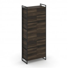 Rift Шкаф 5 ниш широкий RF.SS-51 Дуб Мали/Металл Черный/Черный Ручки 798*396*2010