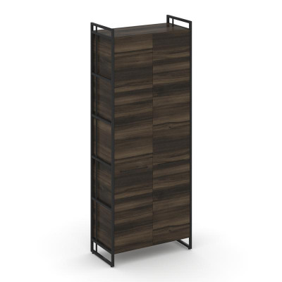 Rift Шкаф 5 ниш широкий RF.SS-51 Дуб Мали/Металл Черный/Черный Ручки 798*396*2010