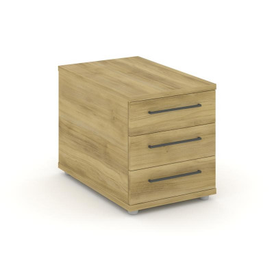 Rift Тумба опорная/приставная RF.TOP-001 Дуб Винченцо/Черный Ручки 600*450*523