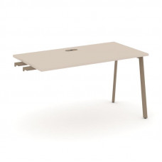 Estetica Стол приставка к опорным тумбам ES.SPR-3-LP Капучино/Металл Латте 1380*730*750