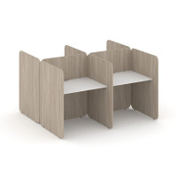 Bell Комплект №5 KCB.K-005 Белый Бриллиант/Дуб Аттик 1614*1800*1200