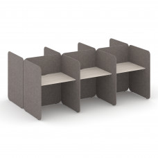 Call center Комплект №6 KC.K-006 Денвер Светлый/Romeo 05 2412*1800*1200