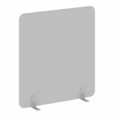 R-line Перегородки на металлических опорах на фетровых подпятниках DP.F-140-150 Серый/Металл Серый 1