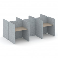 Call center Комплект №18 KC.K-018 Дуб Аттик/Romeo 13 3012*1800*1200