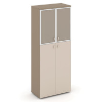 Estetica Шкаф высокий широкий ES.ST-1.7R U Латте/Капучино/Лакобель umbra 800*420*1977