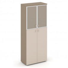 Estetica Шкаф высокий широкий ES.ST-1.7R U Латте/Капучино/Лакобель umbra 800*420*1977