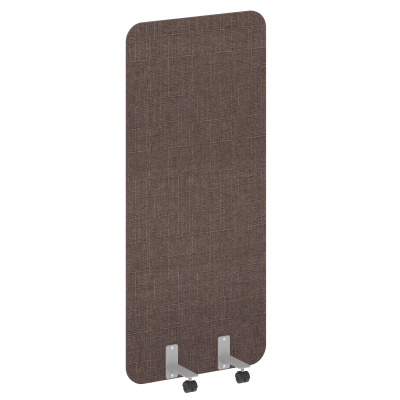 R-line soft Перегородка на металлических опорах, на роликах AP.R-80-180 Romeo 04/Металл Серый 800*28