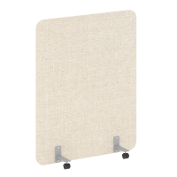 R-line soft Перегородка на металлических опорах, на роликах AP.R-120-150 Romeo 02/Металл Серый 1200*