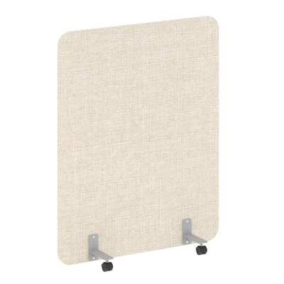 R-line soft Перегородка на металлических опорах, на роликах AP.R-120-150 Romeo 02/Металл Серый 1200*