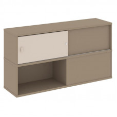 Estetica Надставка на 2 тумбы высокая ES.NV-6.2 Латте/Капучино 1500*410*795